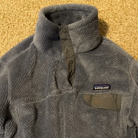 Patagonia Re-Tool Snap Pullover // Woman’s Small // Narwhal Grey - Picture 7 of 7